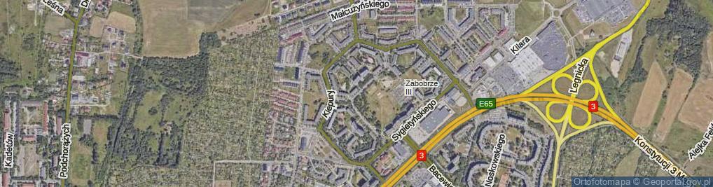 Zdjęcie satelitarne Wiłkomirskiego Alfreda ul.